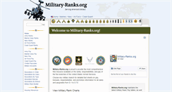 Desktop Screenshot of military-ranks.org